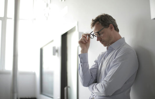 Man needing cbd gummies for anxiety