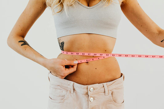 woman using cbd for weight loss