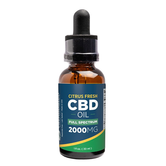 Citrus Fresh Full Spectrum CBD Oil 2000mg - Farmulated