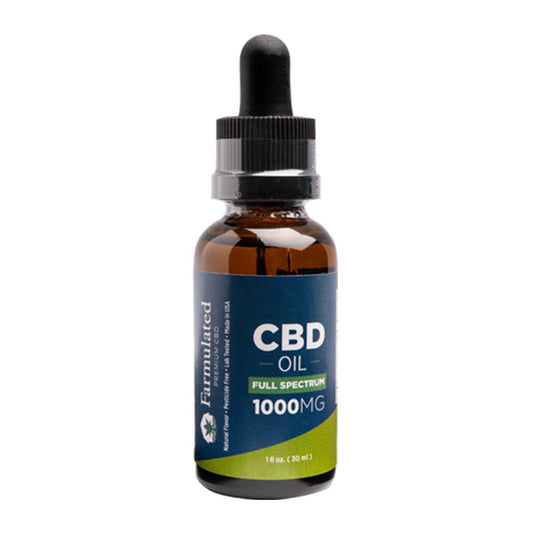 Full Spectrum CBD Oil 1000mg - Farmulated