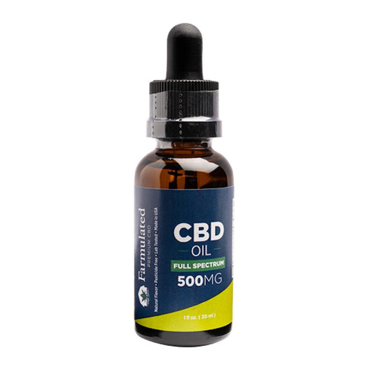 Full Spectrum CBD Oil 500mg - Farmulated