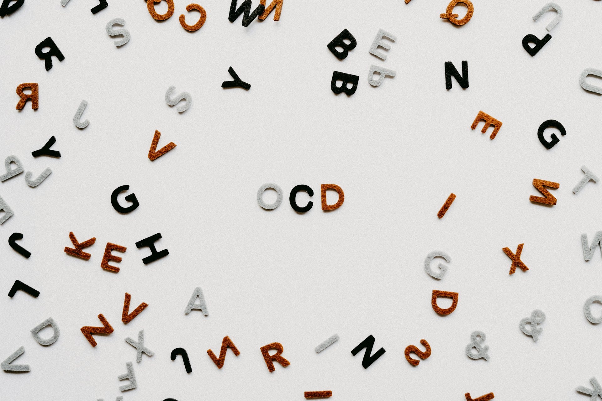 OCD with letters
