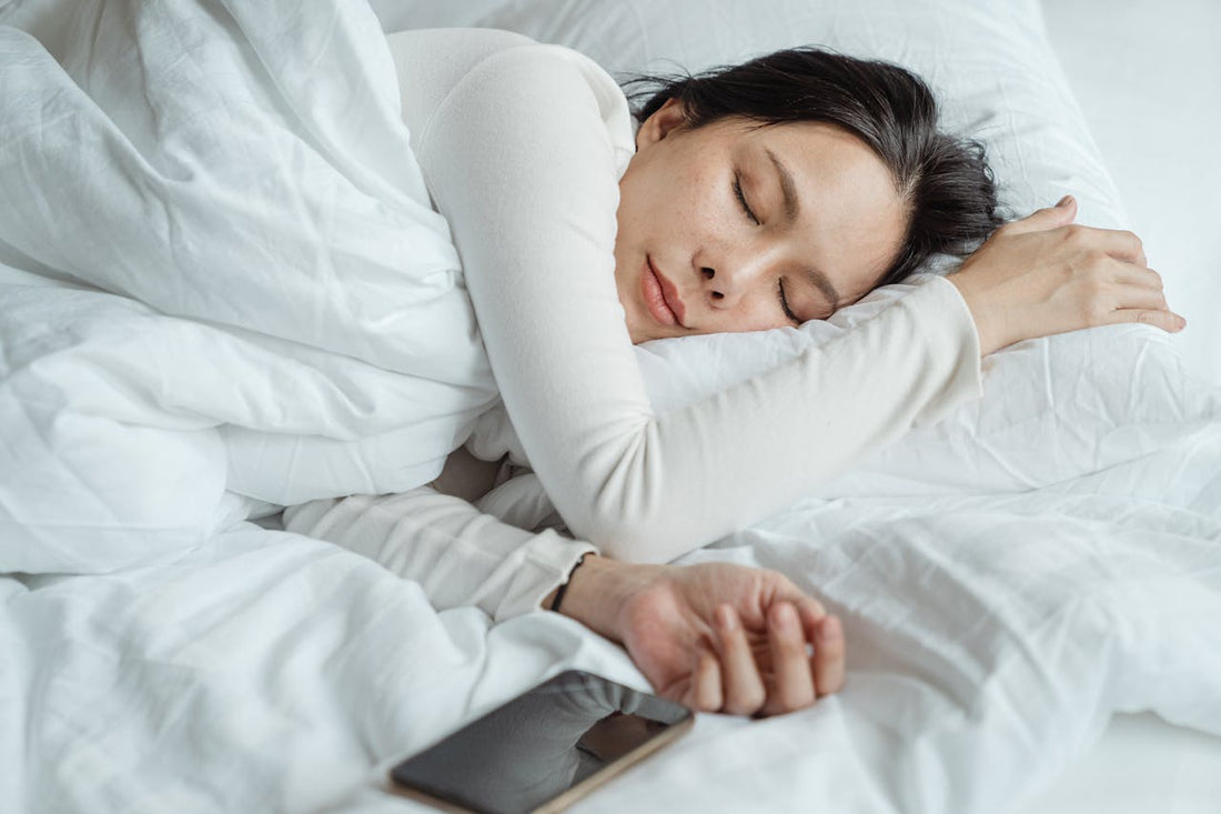 Woman have good dreams because of CBD