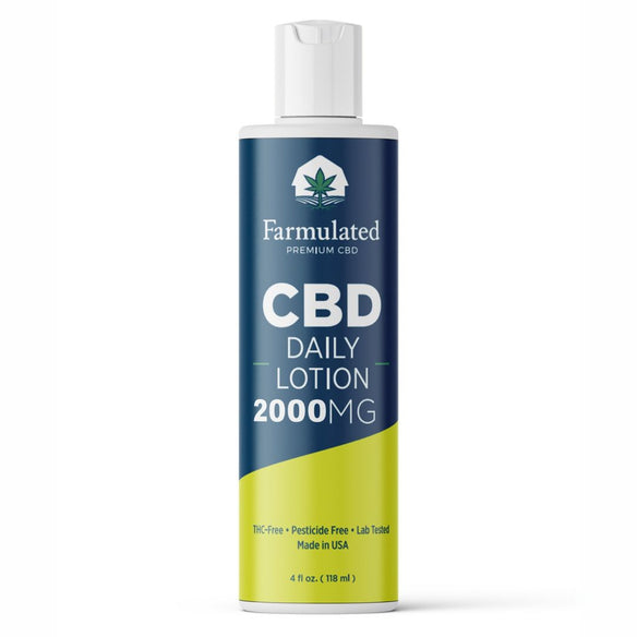 2000mg Daily CBD Lotion With Terpenes