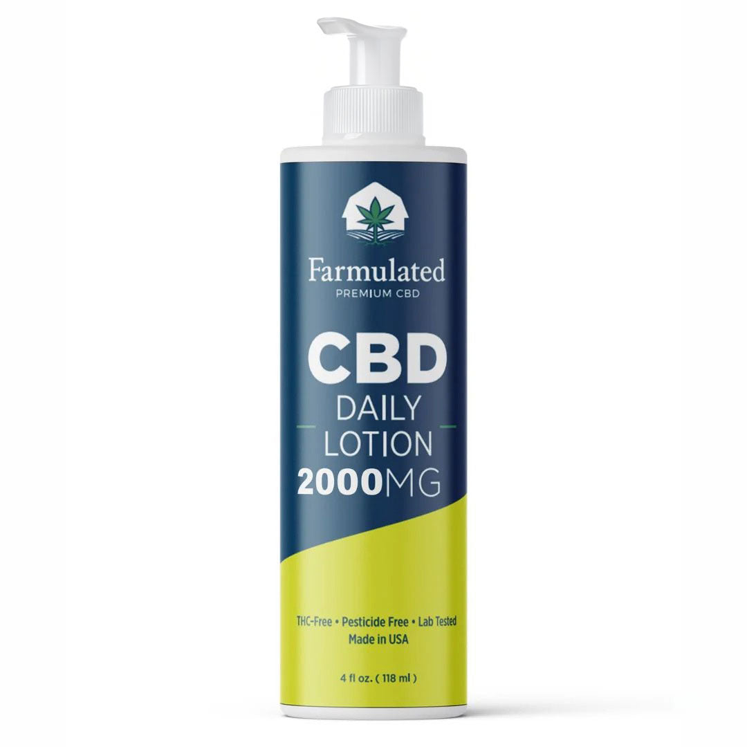 2000mg Daily CBD Lotion With Terpenes