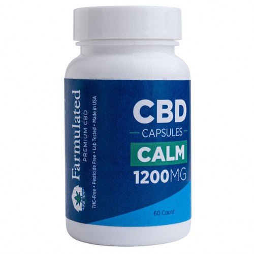 Calm CBD Capsules - Farmulated