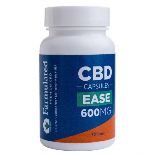 Ease CBD Capsules - Farmulated