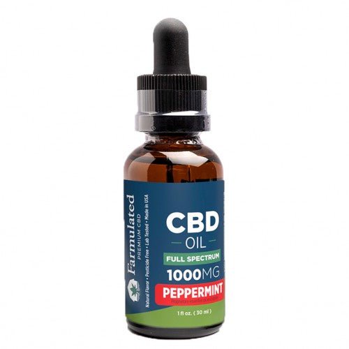 Peppermint Full Spectrum CBD Oil 1000mg - Farmulated