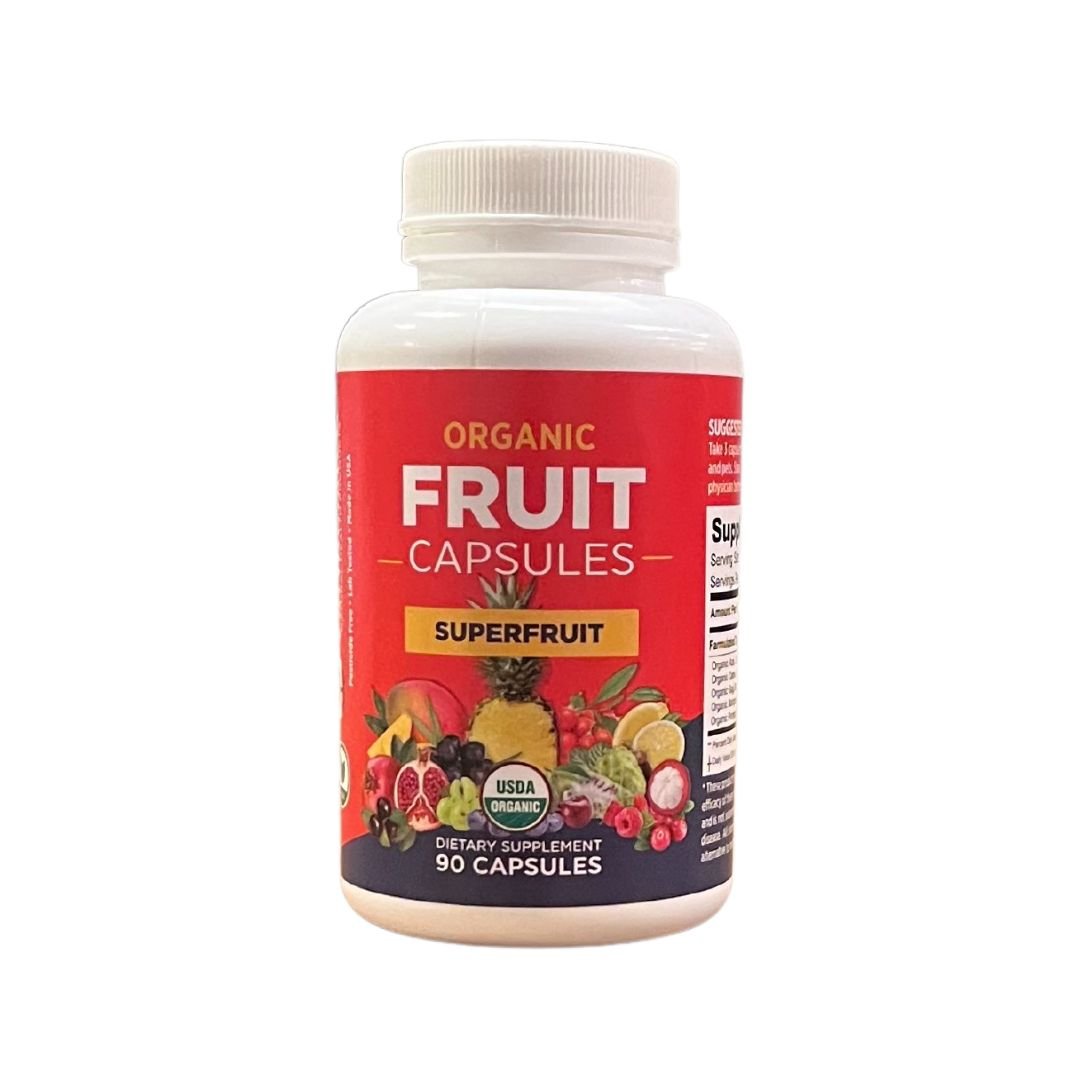 SuperFruit Organic Fruit Capsules – Farmulated