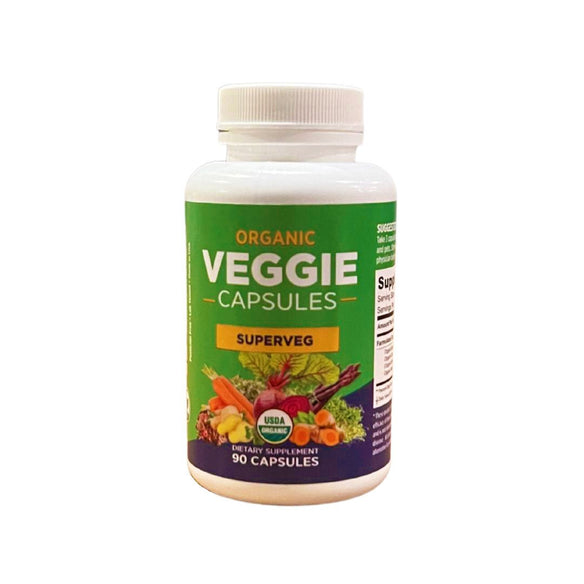SuperVeg Organic Veggie Capsules - Farmulated